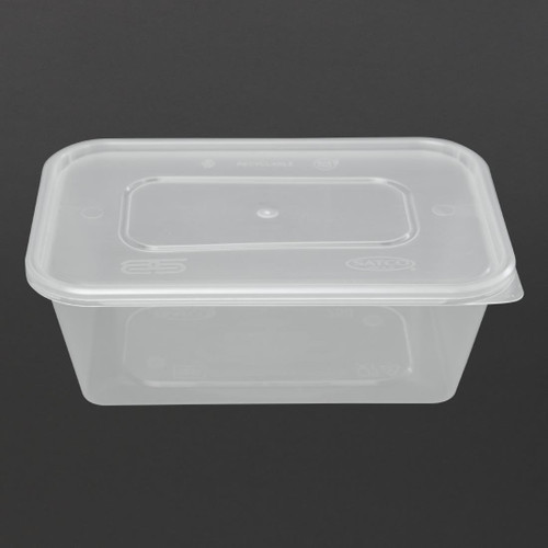 Premium Takeaway Food Containers With Lid 750ml / 25oz (Pack of 250)