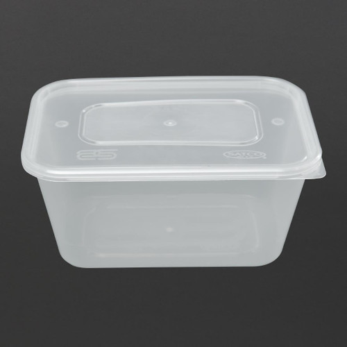 Premium Takeaway Food Containers With Lid 1000ml / 35oz (Pack of 250)