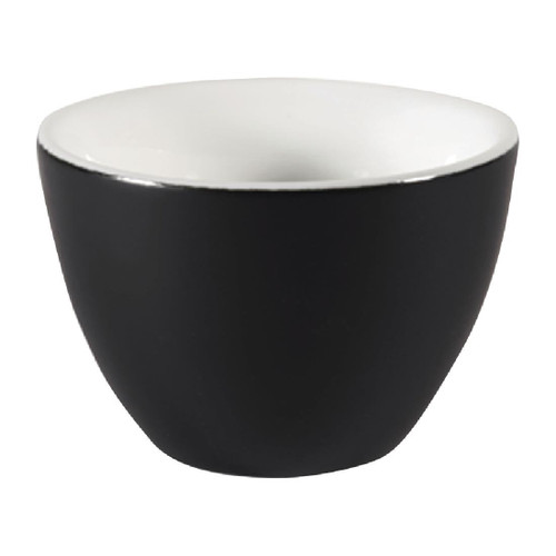 Churchill Menu Shades Ash Black Sugar Bowls 70mm (Pack of 6)