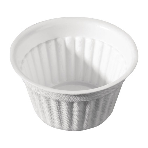 Solia Bagasse Mini Fondant Container 70ml (Pack of 40)