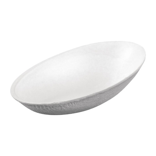 Solia Bagasse Mini Oval Serving Bowls 30ml (Pack of 50)