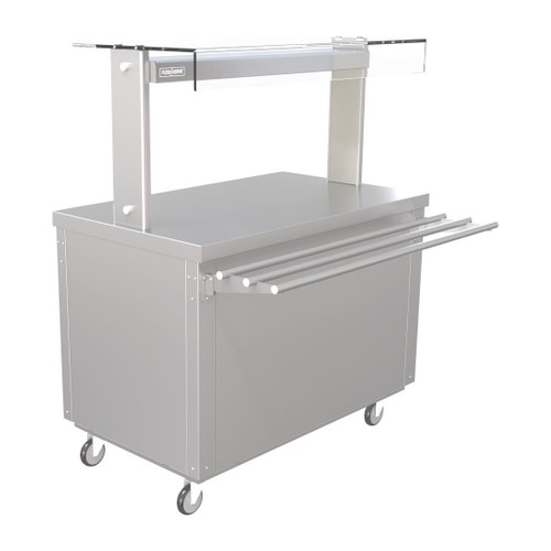Parry Flexi-Serve Ambient Cupboard with Plain Top and Led Illuminated Gantry FS-A3PACK