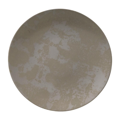 Royal Crown Derby Crushed Velvet Grey Coupe Plate 255mm (Pack of 6)