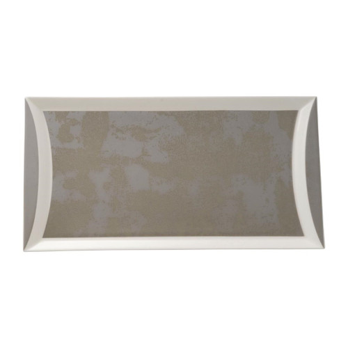 Royal Crown Derby Crushed Velvet Grey Rectangle Tray 320x160mm (Pack of 6)