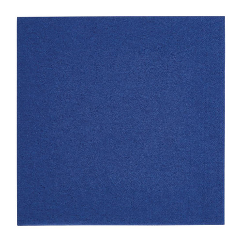 Fiesta Recyclable Lunch Napkin Blue 33x33cm 2ply 1/4 Fold (Pack of 2000)