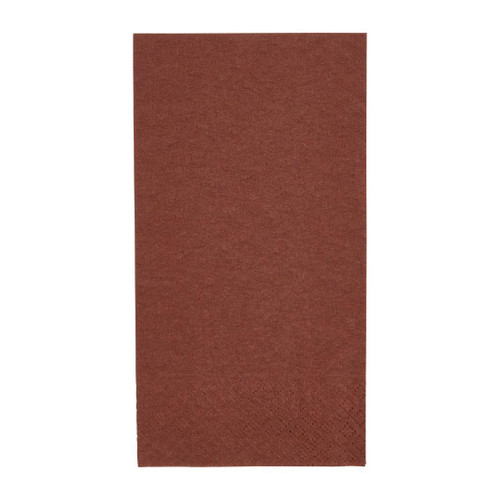 Fiesta Recyclable Lunch Napkin Mocha 33x33cm 2ply 1/8 Fold (Pack of 2000)