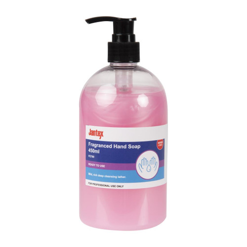 Jantex Fragranced Hand Soap Pink Pearl Ready To Use 450ml