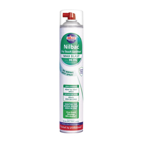 Nilco Dry Touch Sanitiser Max Blast 750ml