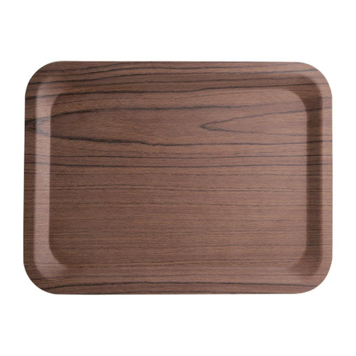 Olympia Veneer Mahogany Tray 432 x 330mm