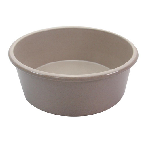 Creative Melamine Salad Bowls Brown Bamboo 186x60mm (Pack of 6)