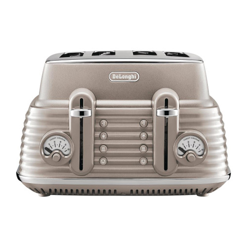 DeLonghi Scolpito Toaster Biege CTZS4003BG