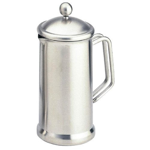 Olympia  Satin Finish Stainless Steel Cafetiere 8 Cup