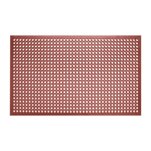 Jantex Rubber Anti Fatigue Mat Red