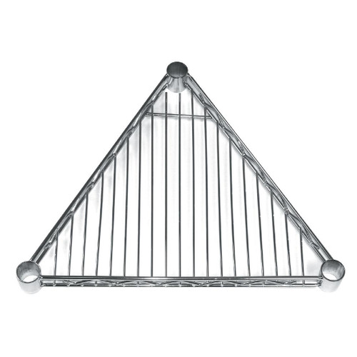 Triangular Shelf for Vogue Wire Shelving 610mm (Pack of 4)