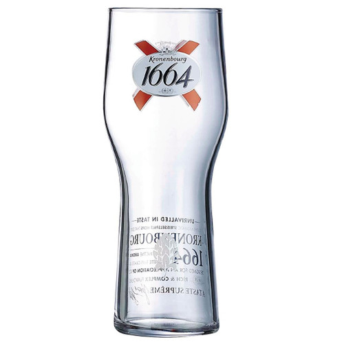 Arcoroc Kronenbourg 1664 Beer Glasses 570ml CE Marked (Pack of 24)