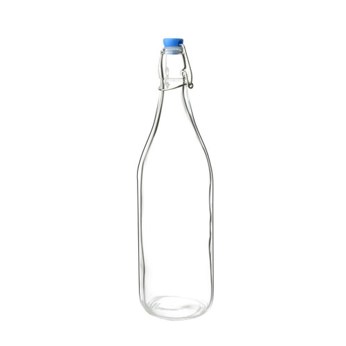 Olympia Glass Water Bottles 1Ltr (Pack of 6)