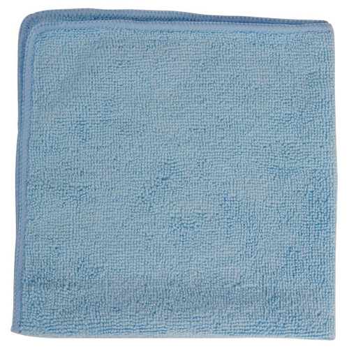 Rubbermaid Pro Microfibre Cloth Blue (Pack of 12)