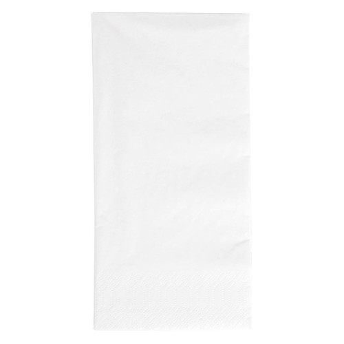 Duni Dinner Napkin White 40x40cm 3ply 1/8 Fold (Pack of 1000)