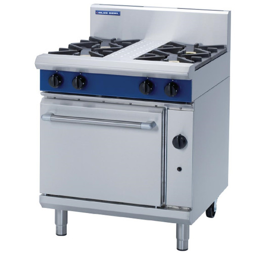 Blue Seal Evolution 4 Burner Static Oven LPG 750mm G505D/L