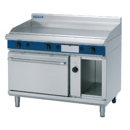 Blue Seal Evolution LPG Chrome Griddle Electric Convection Oven 1200mm GPE58/L