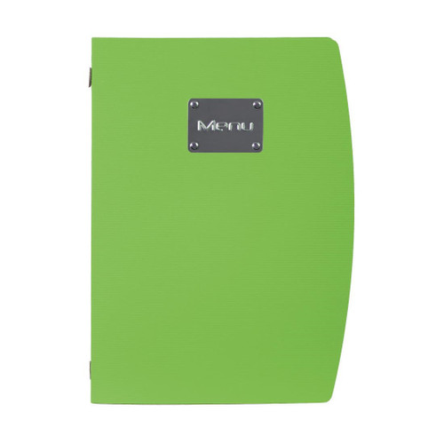 Securit Rio Menu Cover Green A4