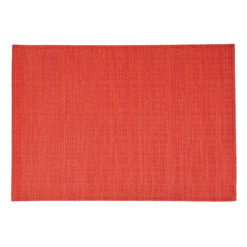 APS PVC Placemat Fine Band Red (Pack of 6)