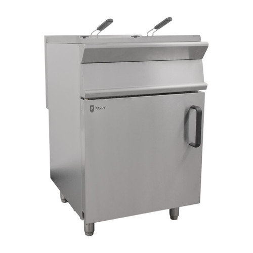 Parry Twin Tank Twin Basket Free Standing Propane Gas Fryer PDGF