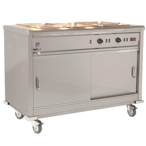 Parry Mobile Servery with Bain Marie Top MSB18