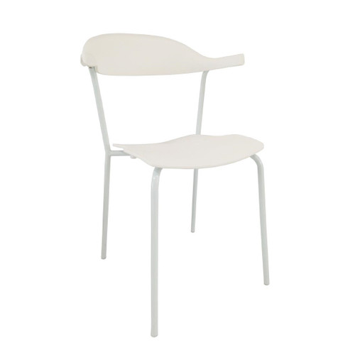 Bolero PP Wishbone Chair White (Pack of 4)