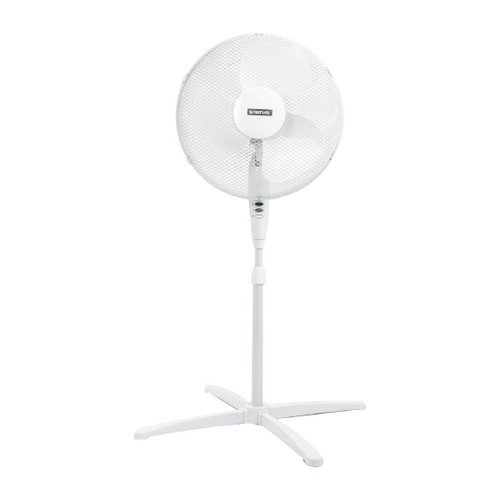 Igenix 16" Oscillating White Stand Fan