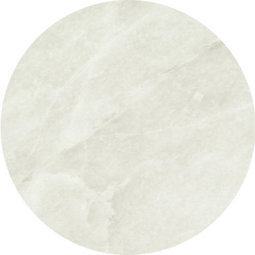 Werzalit Pre-drilled Round Table Top  Carrara 600mm