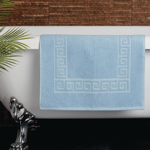 Mitre Essentials Nova Bath Mat Blue