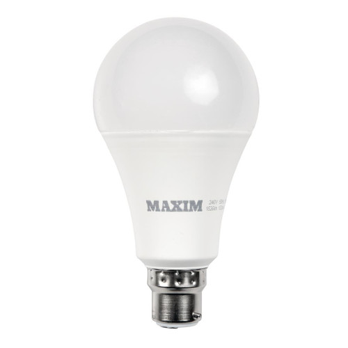 Maxim LED GLS Bayonet Cap Cool White 16W (Pack of 10)