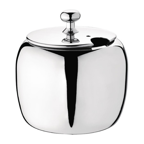 Olympia Cosmos Sugar Bowl Stainless Steel 82mm