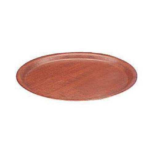 Olympia Mahogany Veneer Round Canteen Tray 330mm