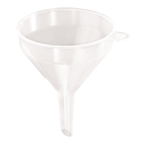 Stewart Plastic Funnel Clear 4"