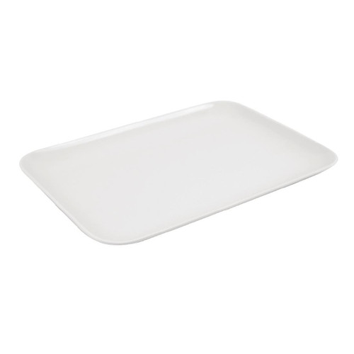 Dalebrook Melamine Medium Rectangular Platter White 290mm
