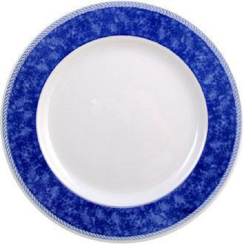 Churchill New Horizons Marble Border Classic Plates Blue 280mm (Pack of 12)
