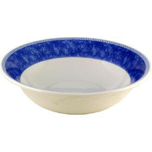 Churchill New Horizons Marble Border Oatmeal Bowls Blue 150mm (Pack of 24)