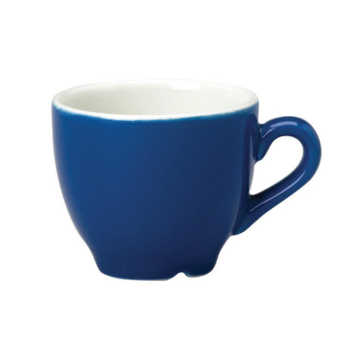 Churchill New Horizons Colour Glaze Espresso Cups Blue 85ml (Pack of 24)