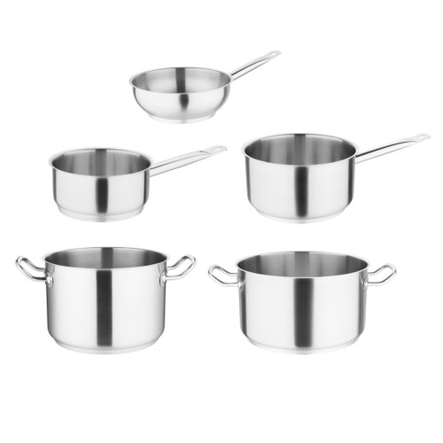 Special Offer - Vogue Casserole, Stew and Sauté Pan Set (Pack of 5)