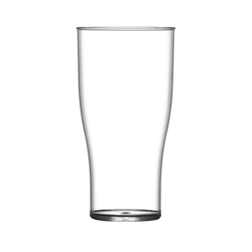 BBP Polycarbonate Nucleated Half Pint Glasses  CE Marked (Pack of 48)