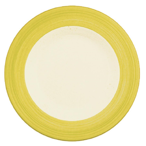 Steelite Rio Yellow Slimline Plates 157mm (Pack of 36)