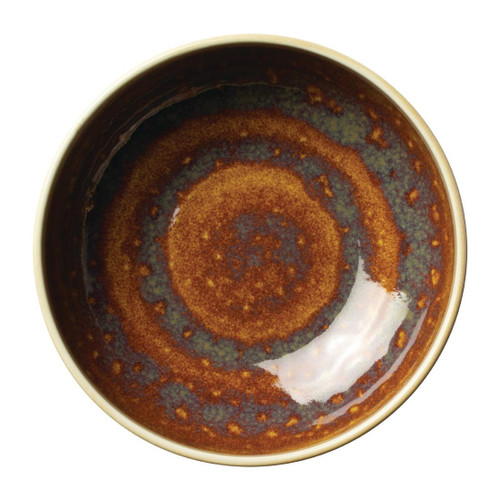 Steelite Aurora Vesuvius Amber Bowls 175mm (Pack of 12)