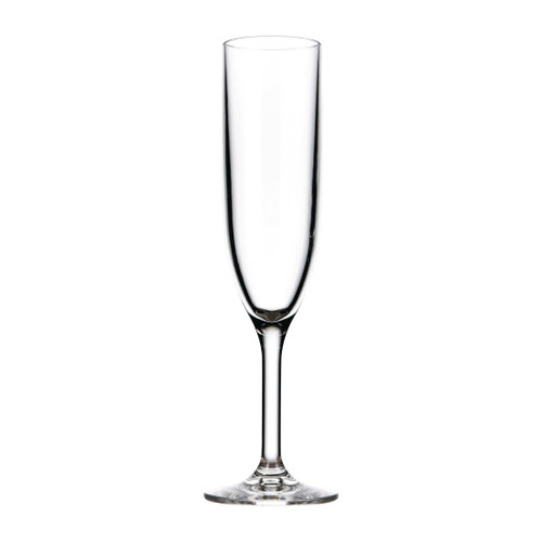 Drinique Elite Tritan Champagne Flutes Clear 170ml (Pack of 24)