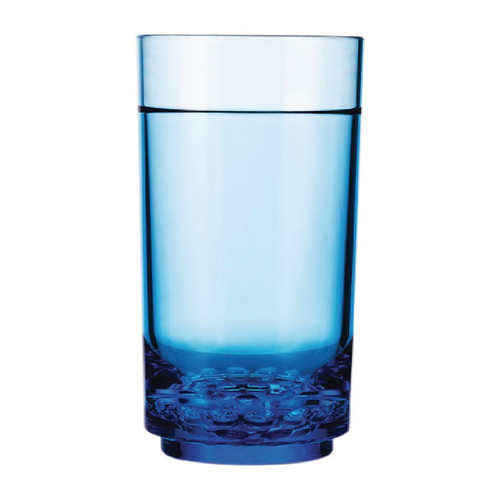 Drinique Elite Tritan Hi Ball Tumblers Blue 400ml (Pack of 24)