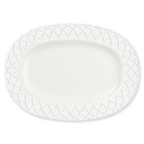 Churchill Alchemy Jardin Rimmed Oval Dishes 330mm (Pack of 6)