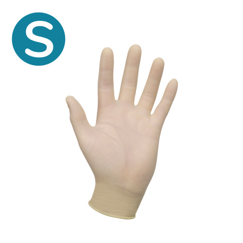 Sterile Latex Examination Gloves Natural (Small) (Pack of 50) Sterile Latex Examination Gloves Natural (Small) (Pack of 50)