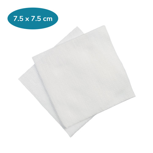 Sterile 4–Ply Non Woven Swabs White (7.5 x 7.5 cm) (Pack of 40) Sterile 4–Ply Non Woven Swabs White (7.5 x 7.5 cm) (Pack of 40)