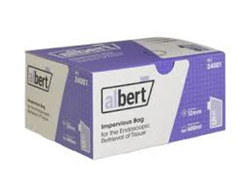 Albert Endo Tissue Retrieval Bags 600 ml (Pack of 5)